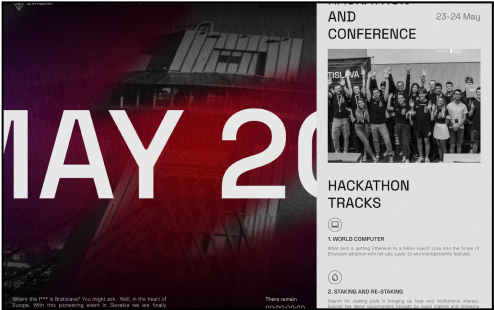EthBratislava website