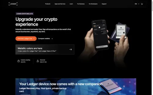Ledger website